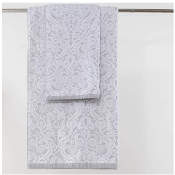 "Emma" Textured Bath Towel Set - Picture 6 of 6